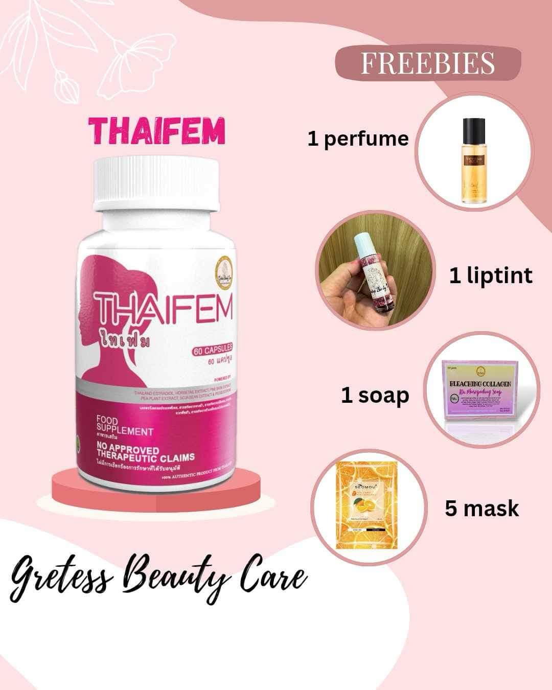 *ThaiFem Beauty Enhancer 60 Capsules