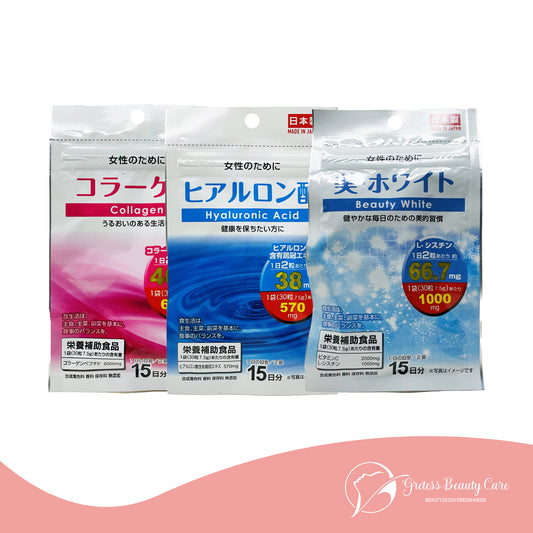 Daiso Vitamins & Beauty Supplements Variation